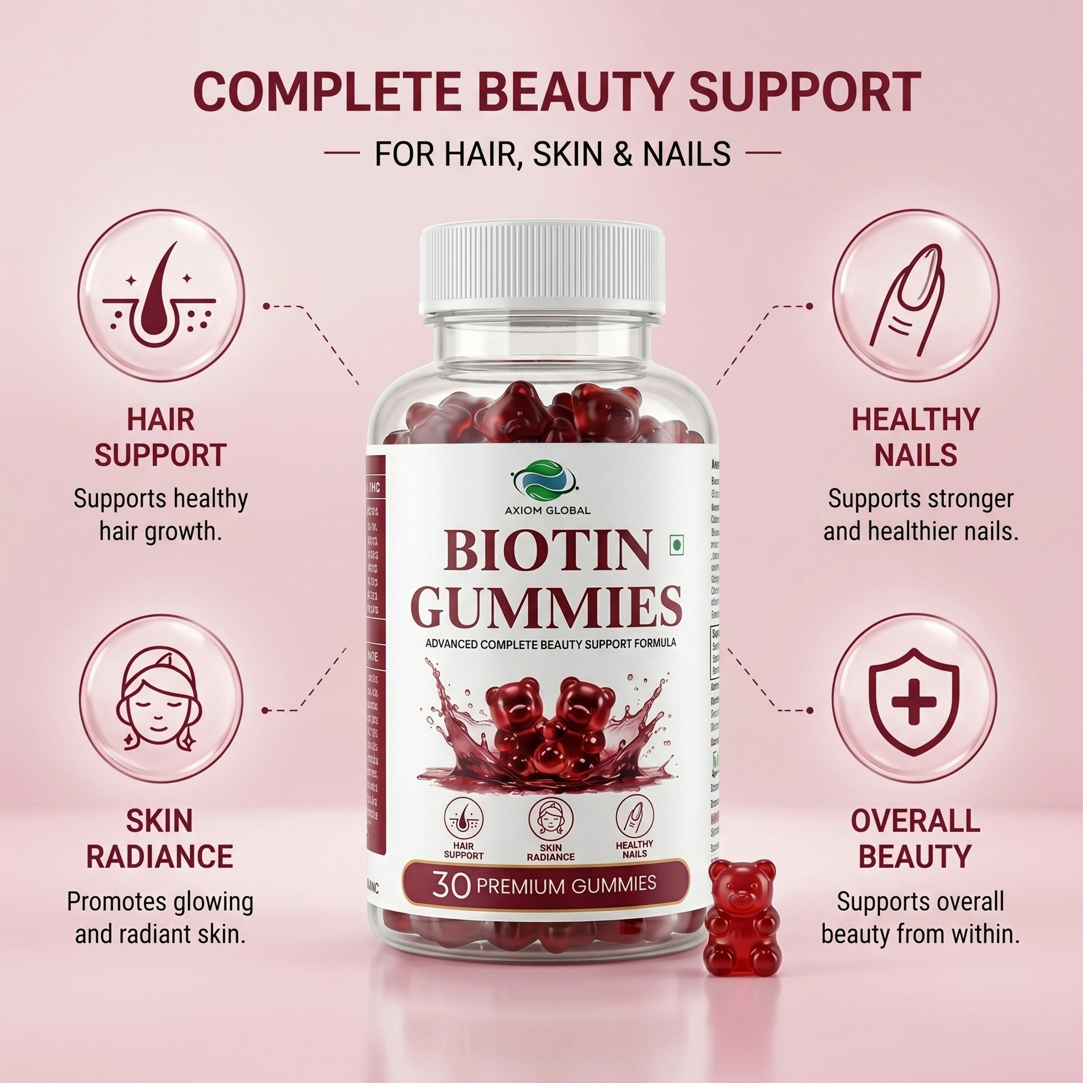 biotin gummies (30 pcs./btl.)